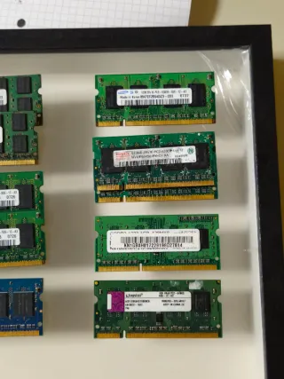 Lotto 9 Ram DDR2L 2Gb / 512Mb