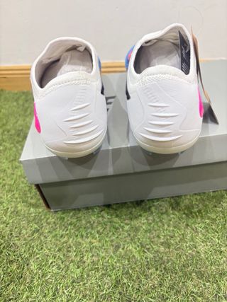 Botas de fútbol Nike Phantom - Azul/Blanco