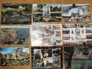 Lote Postales Antiguas de Francia