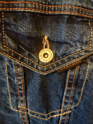 Cazadora vaquera Zara con borrego Talla M