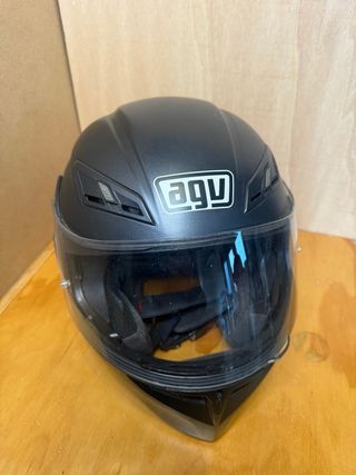 Casco Moto AGV Negro talla XL - 61