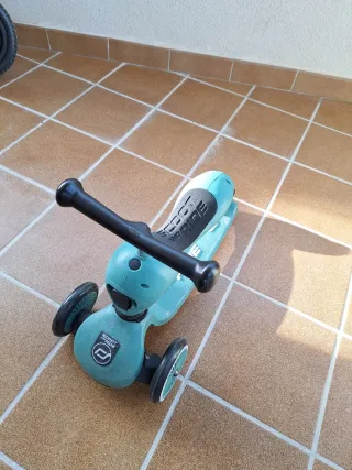 Patinete infantil 2 en 1 verde