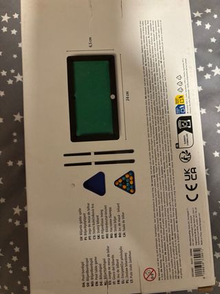 Mini juego de mesa de billar