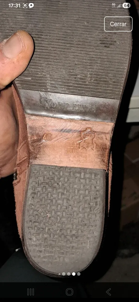 Botas de vestir ante T40