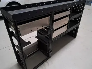 Banco de trabajo cajonera taller furgoneta