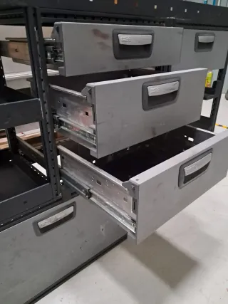 Banco de trabajo cajonera taller furgoneta