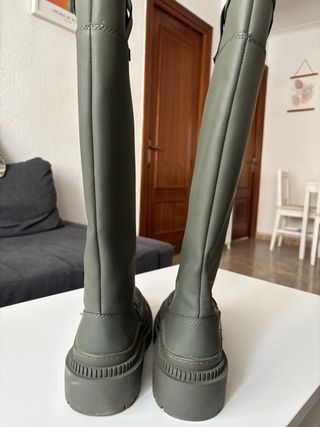 Botas de agua verdes