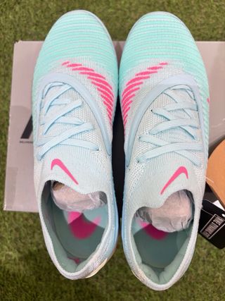 Botas Fútbol Nike Phantom Azul/Rosa