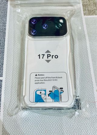 Funda iPhone 17 Pro Transparente