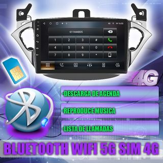 PANTALLA GPS OPEL CORSA , ADAM 2015-2019 CARPLAY