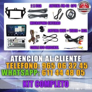 PANTALLA GPS OPEL CORSA , ADAM 2015-2019 CARPLAY