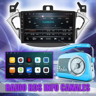 PANTALLA GPS OPEL CORSA , ADAM 2015-2019 CARPLAY