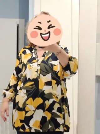 Blusa C&A Talla 3XL Estampada