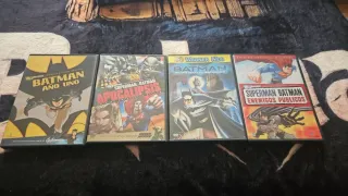 Lote 4 Películas DVD Batman y Superman