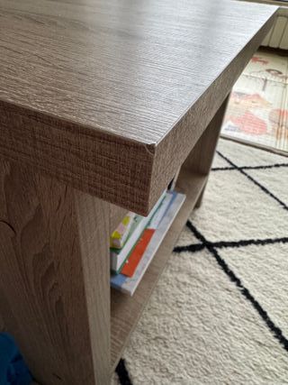 Mesa de centro de madera extensible