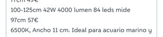 Luz LED Acuario Alta Potencia