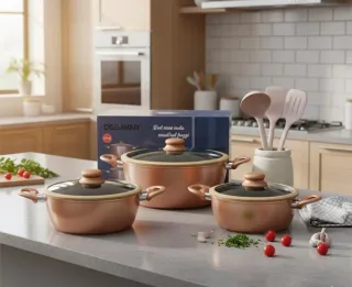 Set pentole 11 pezzi