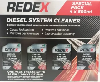 Redex Diesel System Cleaner Pack 4 x 500ml