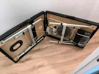 Camilla masajes plegable