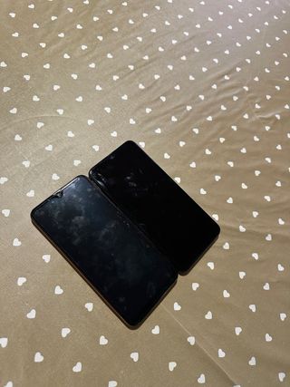 Samsung A50 Azul y Naranja