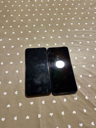 Samsung A50 Azul y Naranja