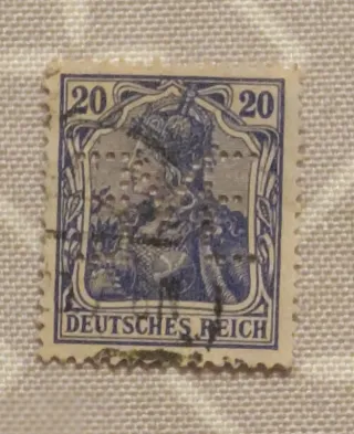 Sello Imperio Alemán 1900-1902