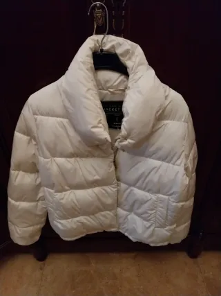 Plumífero Stradivarius blanco