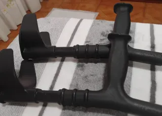 Muletas Aluminio Ajustables.