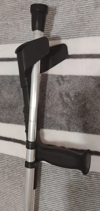 Muletas Aluminio Ajustables.