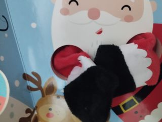 lote 2 libros niños pequeños osito tito papá noel