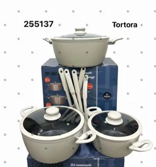 Set pentole 11 pezzi