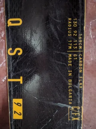 Esquís Salomon QST 92 + Fijaciones Marker Baron