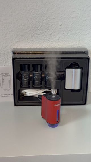 Difusor de aromas para coche, Varios colores 1und