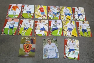 Real Zaragoza 15 Cromos Liga 2012