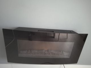 Chimenea eléctrica con calor   Medidas 100 17 50