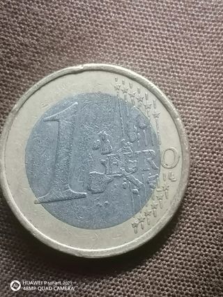 Moneda 1 Euro Portugal 2006