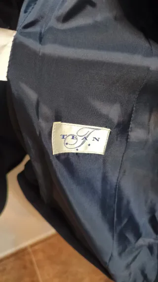 Americana azul marino mujer T 46.