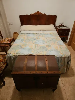 Dormitorio rústico completo