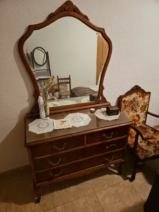 Dormitorio rústico completo