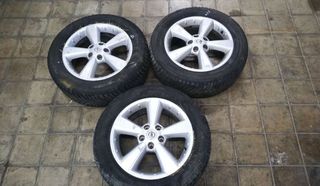 110333 juego de llantas nissan qashqai +2 (jj10)