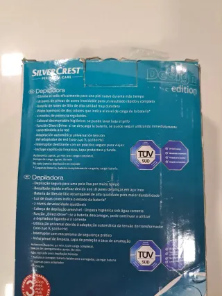 Depiladora SilverCrest Design Edition