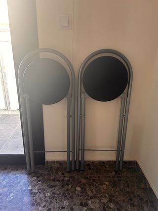 Pack 2 Taburetes Altos Metal