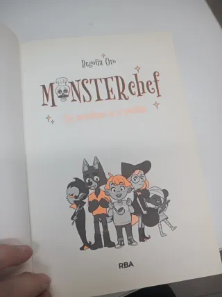 Libro Monsterchef 1 - Un monstruo de la cocina.