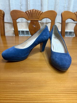 Zapatos de tacón Fosco azul talla 40