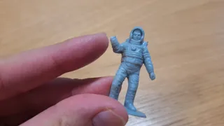 Figuras Astronautas Plástico 5cm