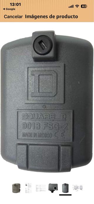 Presostato Square D 9013 FSG-2
