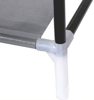 Zapatero Doble Tela 6 Alturas CON CUBIERTA!