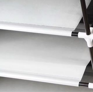 Zapatero Doble Tela 6 Alturas CON CUBIERTA!