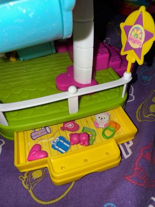 Noria Pinypon con tobogán y árbol