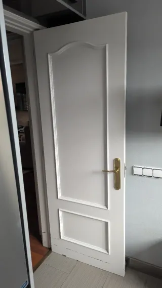 9 Puerta lacada blanco